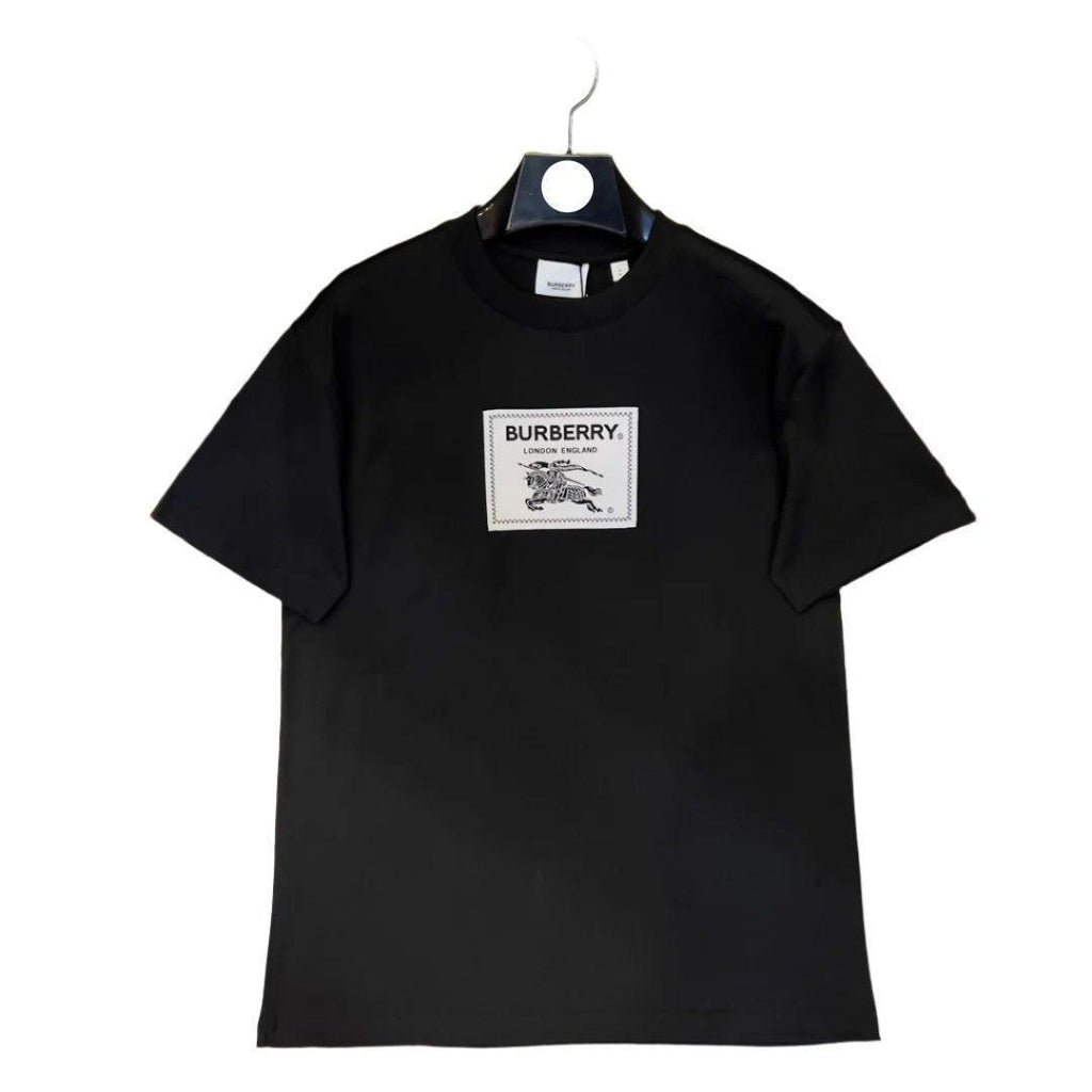 Burberry T-Shirt Without Collar 'Black' Banlieue91