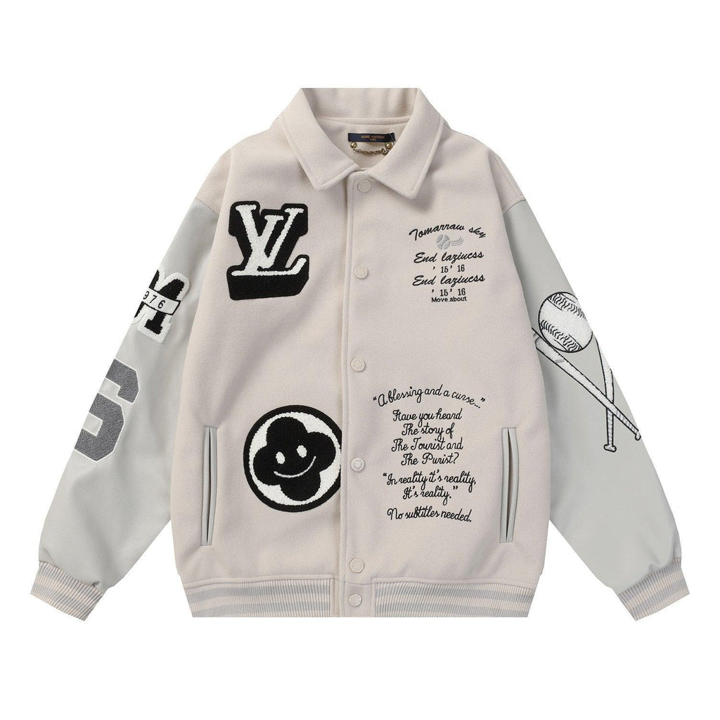 LOUIS VUITTON Varsity Jacket 'Beige' Banlieue91