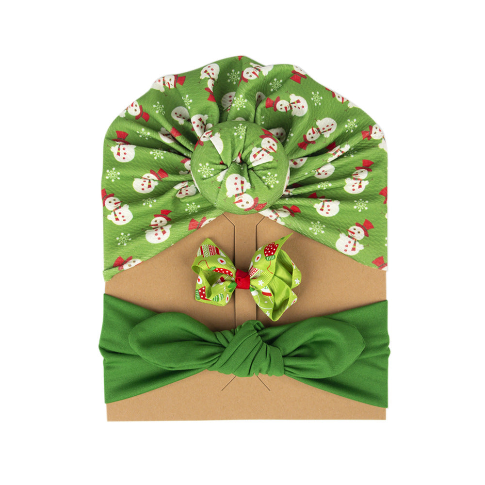 Cross-border Christmas Children's Hat Paper Card Set FLIPSTYLEZLLC