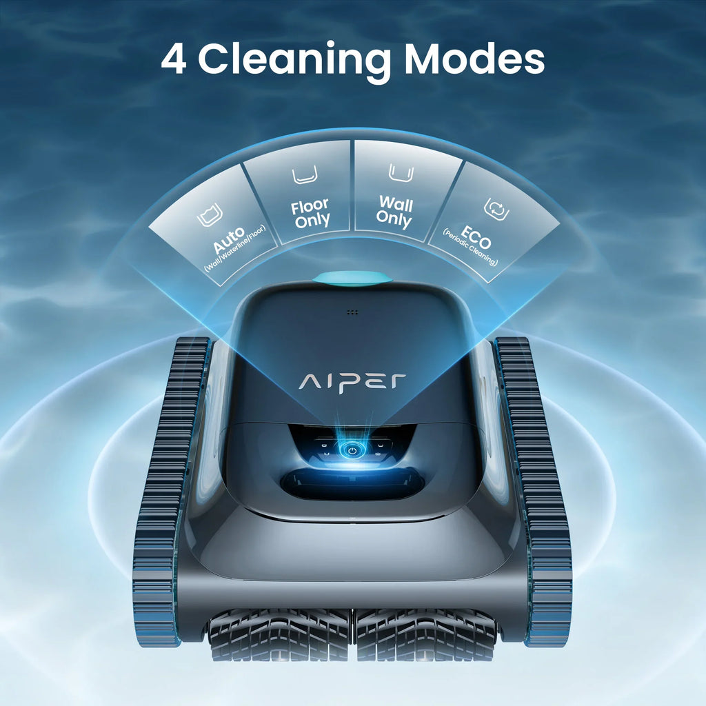 (2026 Upgrade) Aiper Scuba S1 Robotic Pool Cleaner, Weekly Custom Cleaning Plan, 270 Min Runtime, Over-the-Waterline Scrubbing, Smarter Navigation with 11 High-Precision Sensors, App Support,Refurbished FLIPSTYLEZLLC
