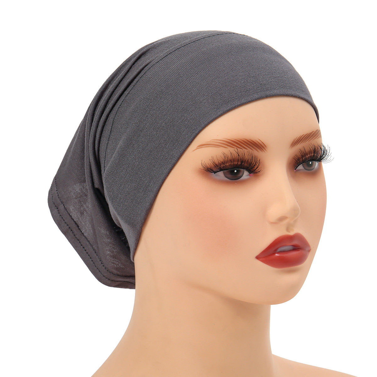 High-Quality Solid Color Silk-Cotton Lining Cap Women's Fashion Simple Versatile Wide-Brimmed Hat V.I.P Digital Presence