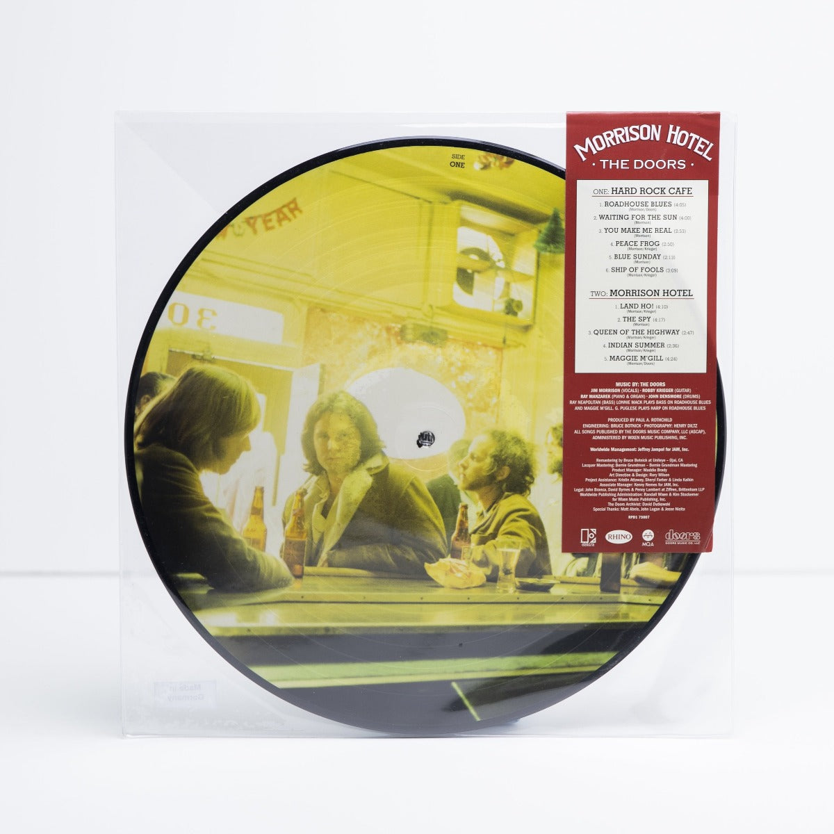 The Doors: 'Morrison Hotel' - 50th Anniversary Picture Disc Vinyl LP Z2 Comics