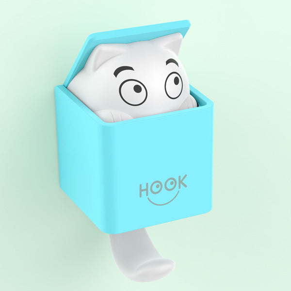 Creative nail free adhesive hook, plastic hook, wall hook, door mounted adhesive hook, clothes, shoes, hats, multi-purpose hook V.I.P Digital Presence