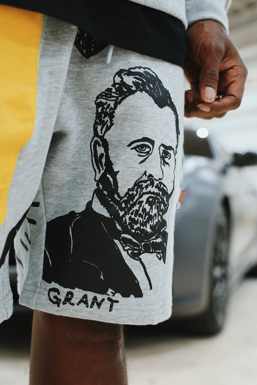 Graphic Statement Sweater – Streetwear Print Crewneck – Oversized Art Knit Rose In Concrete 🥀