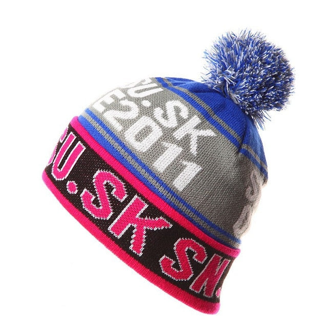NEW Skiing Hats for Christmas  Women Warm Winter Knitting Skating Skull Cap Hat Beanies Turtleneck Caps Ski Cap Snowboard Hat V.I.P Digital Presence