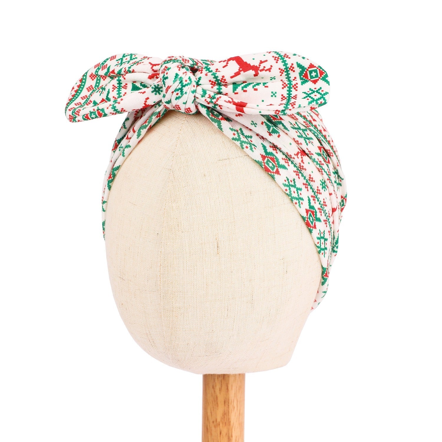 Christmas Children's Hat Amazon New Bow Baby Headband Hat European and American Baby Decorative Hat V.I.P Digital Presence