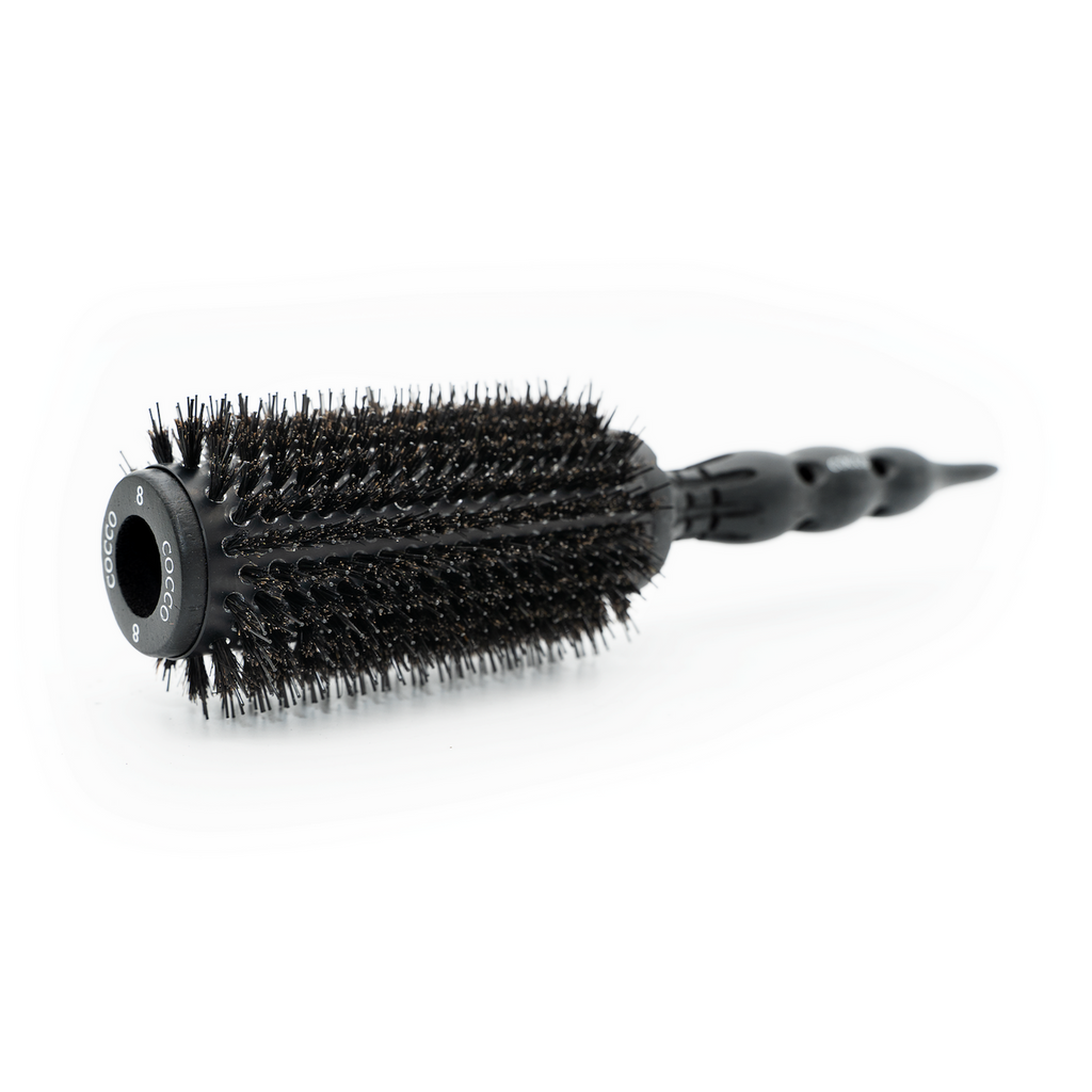 COCCO® Black Series Ceramic Boar Brush (Select Size) Cocco Hair Professional