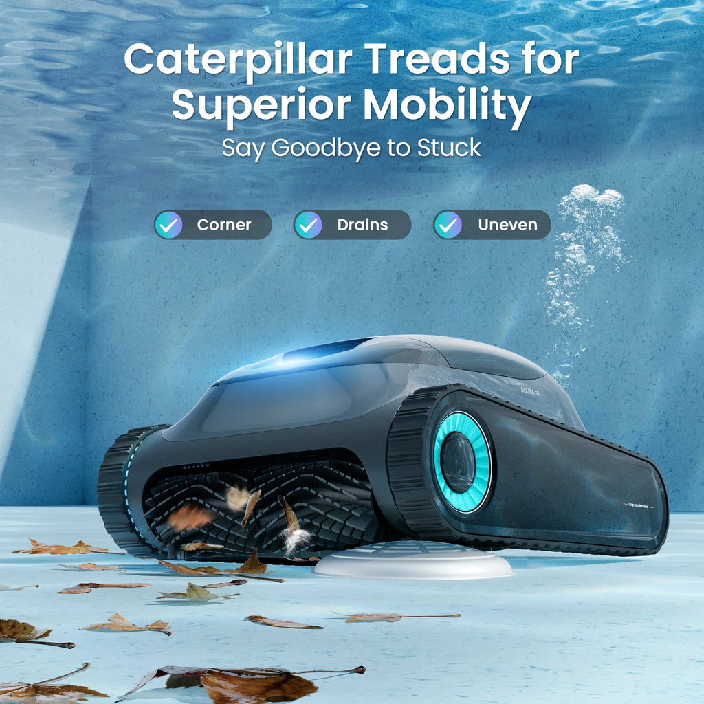 (2026 Upgrade) Aiper Scuba S1 Robotic Pool Cleaner, Weekly Custom Cleaning Plan, 270 Min Runtime, Over-the-Waterline Scrubbing, Smarter Navigation with 11 High-Precision Sensors, App Support,Refurbished FLIPSTYLEZLLC