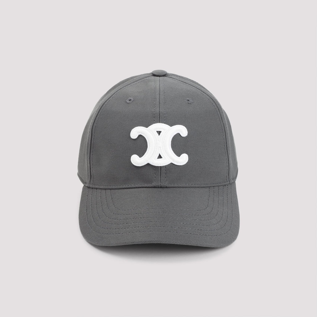 CELINE Triomphe Logo-Application Baseball Cap