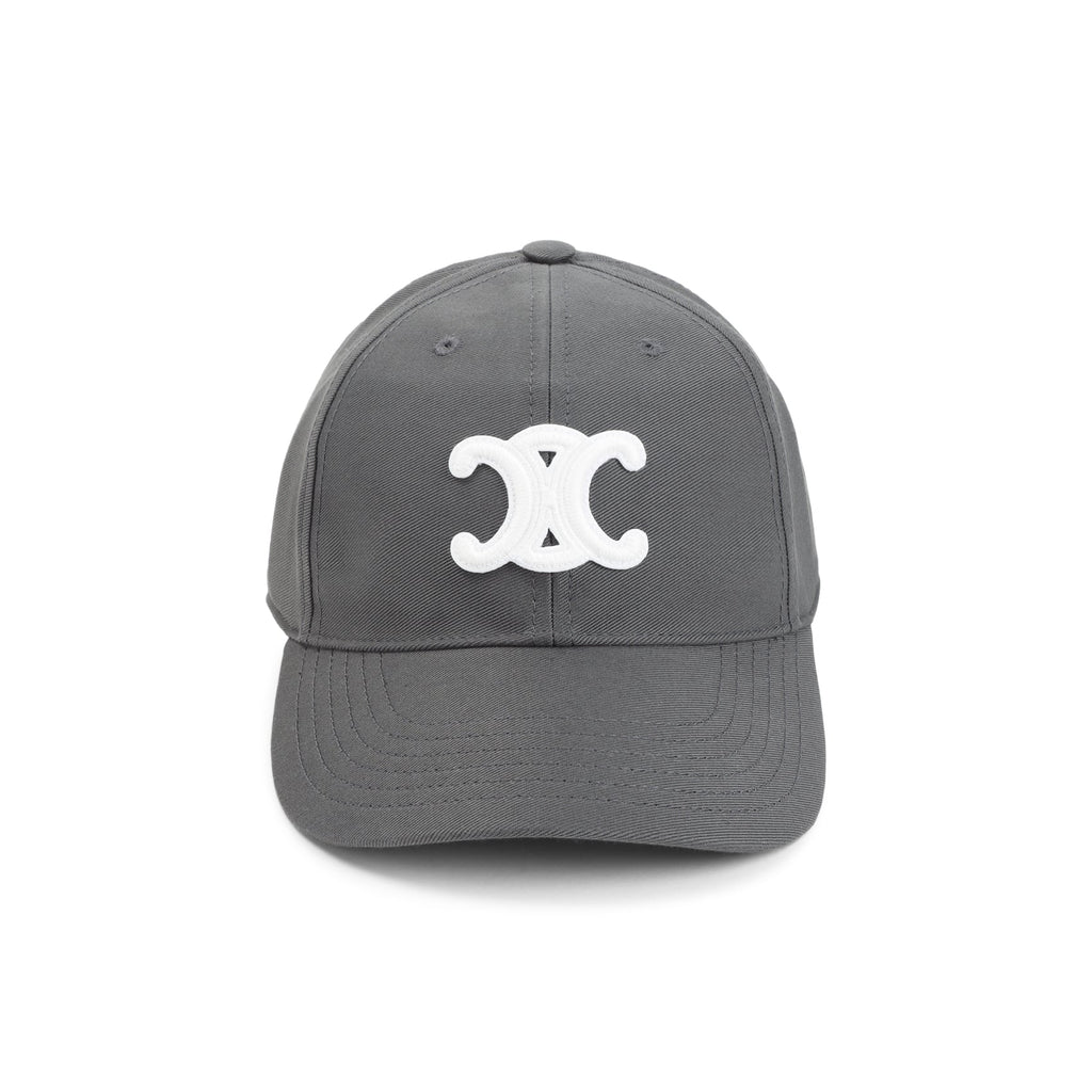 CELINE Triomphe Logo-Application Baseball Cap