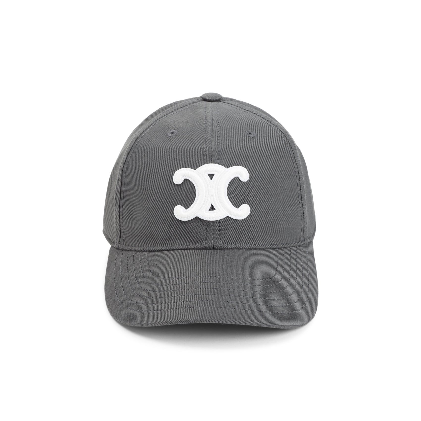 CELINE Triomphe Logo-Application Baseball Cap