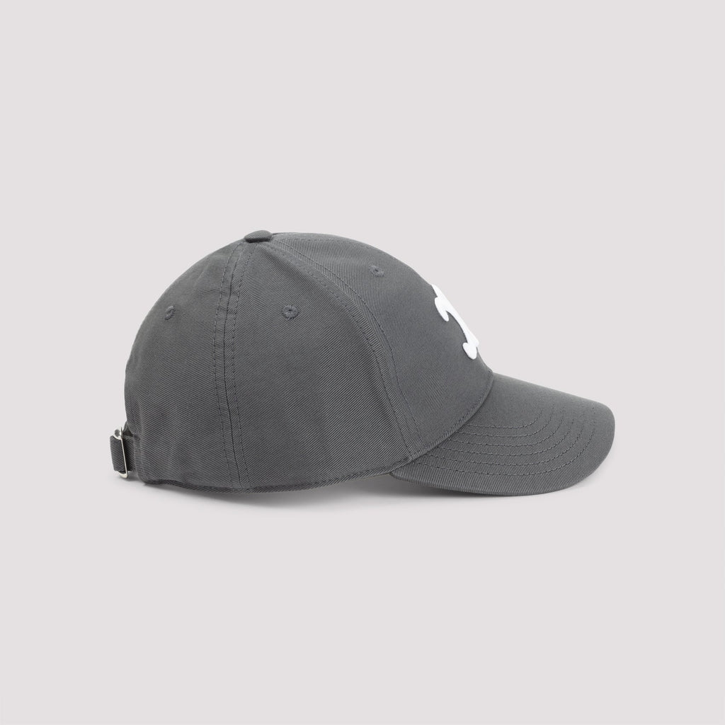 CELINE Triomphe Logo-Application Baseball Cap