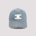 CELINE Triomphe Logo-Appliquéd Baseball Cap