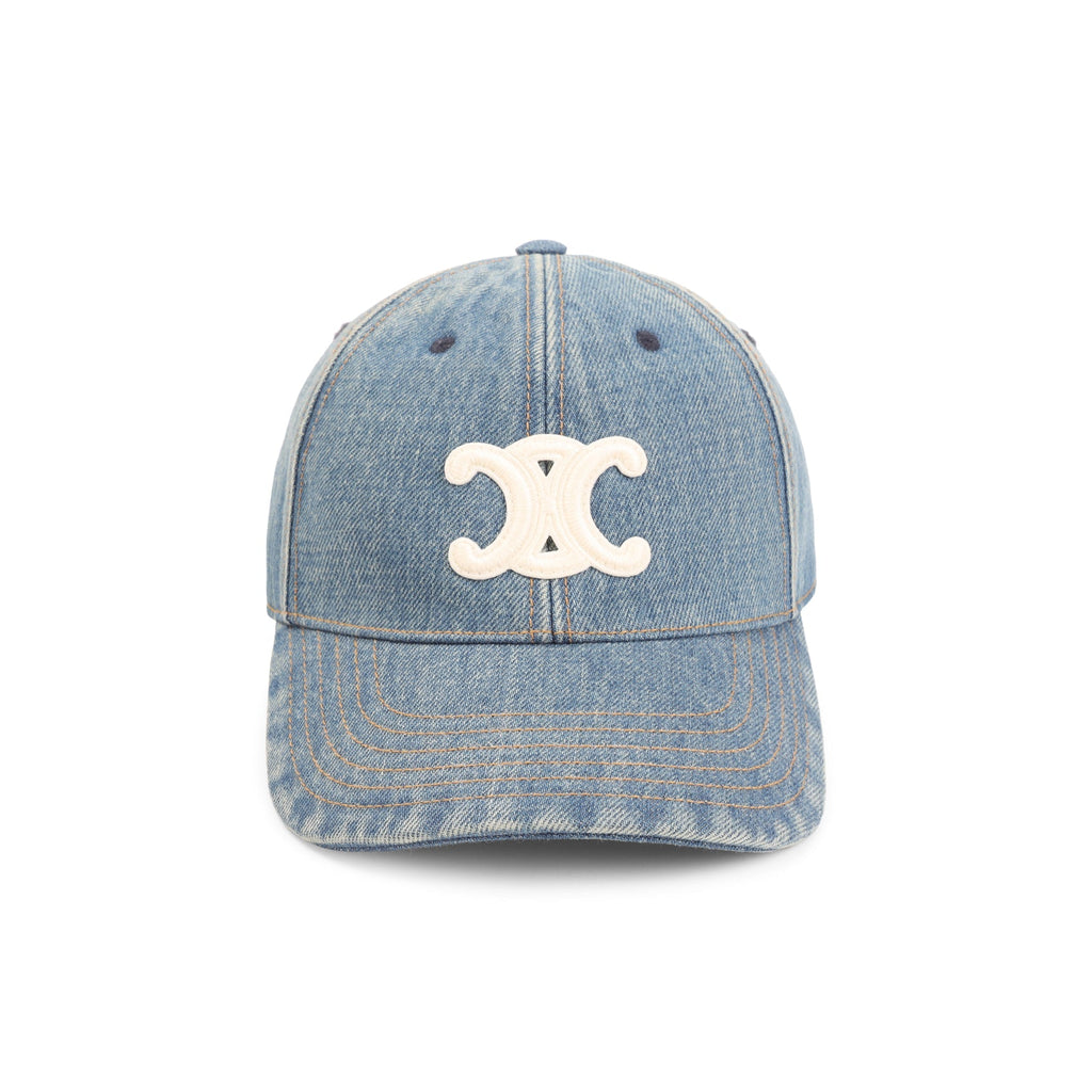 CELINE Triomphe Logo-Appliquéd Baseball Cap
