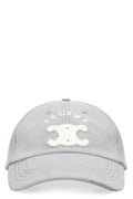CELINE Triomphe Lightweight Cotton Gabardine Cap