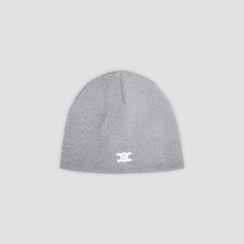CELINE Triomphe Wool Beanie