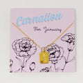 Blooming Birth Month Necklace Ellisonyoung.com
