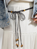 Cotton-Linen Knotted Belt LINTICO