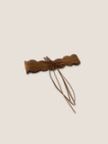 Lace-Trimmed Waist Cincher Belt
