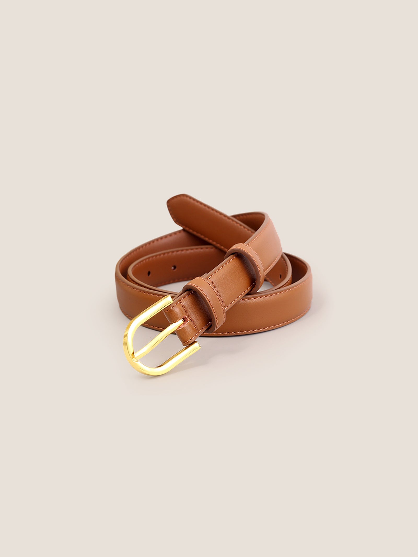 Premium Cowhide Belt With Retro Electroplated Alloy Buckle LINTICO