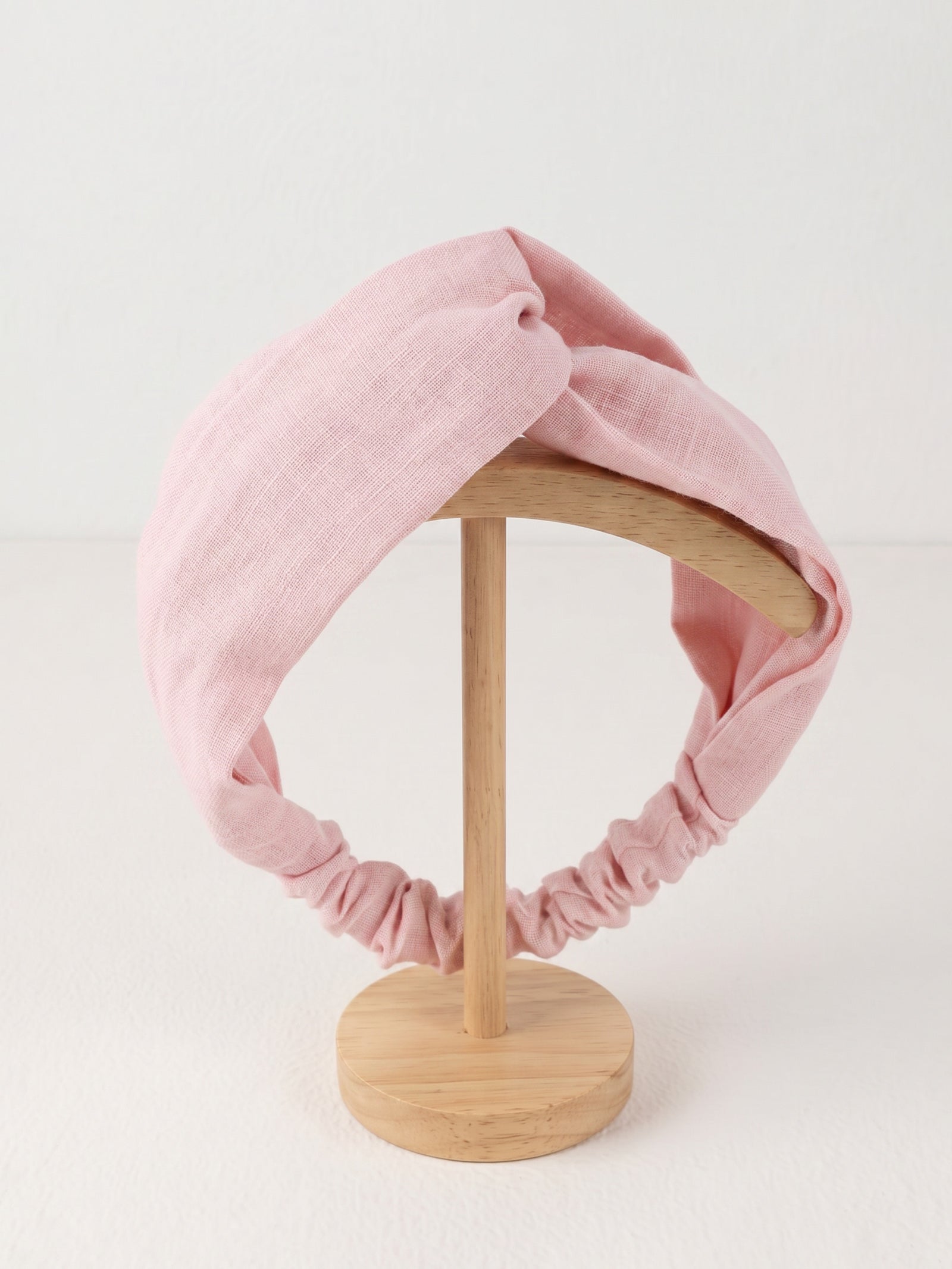 Linen Cross Wide Elastic Headband LINTICO
