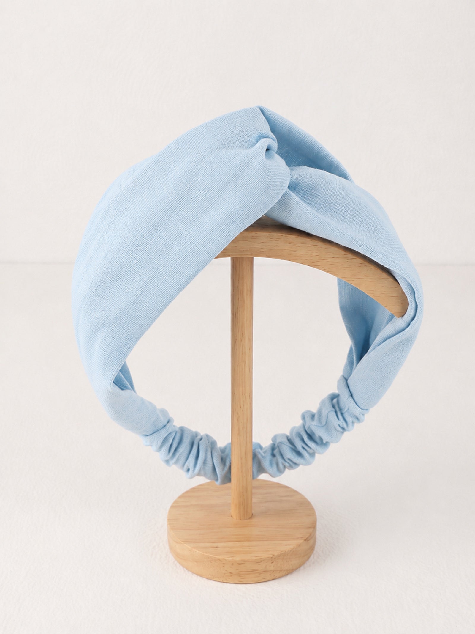 Linen Cross Wide Elastic Headband LINTICO