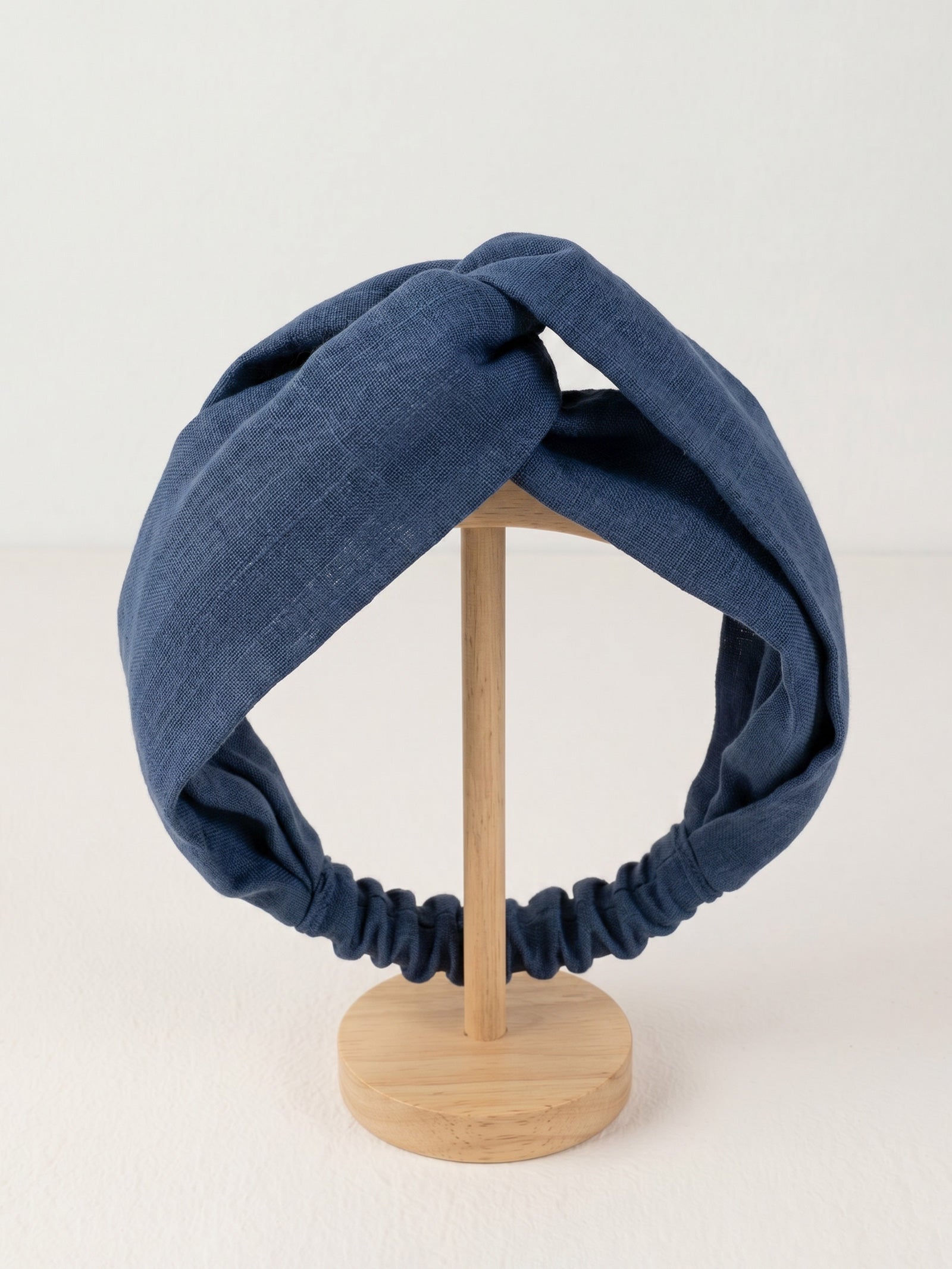 Linen Cross Wide Elastic Headband LINTICO