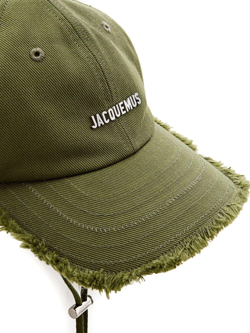 JACQUEMUS Artisanal Cap with Adjustable Strap
