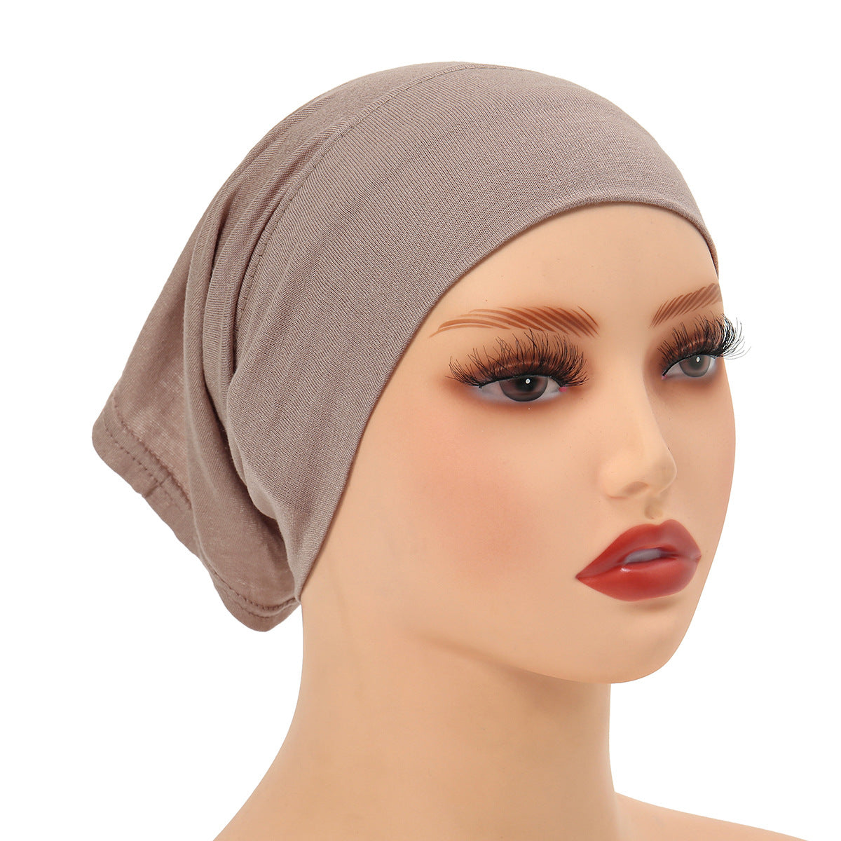 High-Quality Solid Color Silk-Cotton Lining Cap Women's Fashion Simple Versatile Wide-Brimmed Hat V.I.P Digital Presence