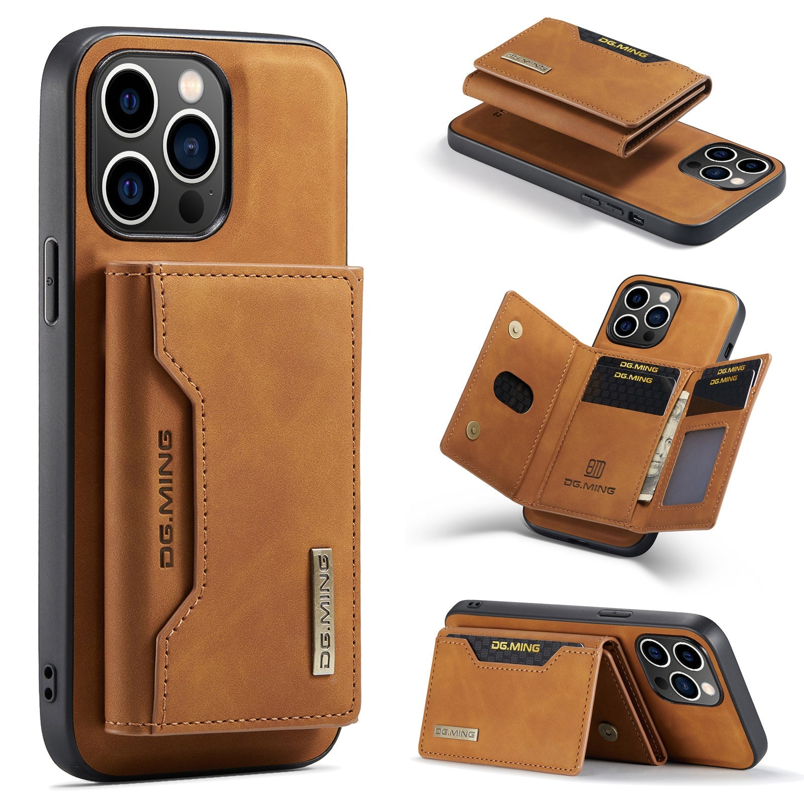 Applicable to iPhone14 Pro Max Split Card Case iP14 Plus Magnetic Card Case Protective Cover V.I.P Digital Presence