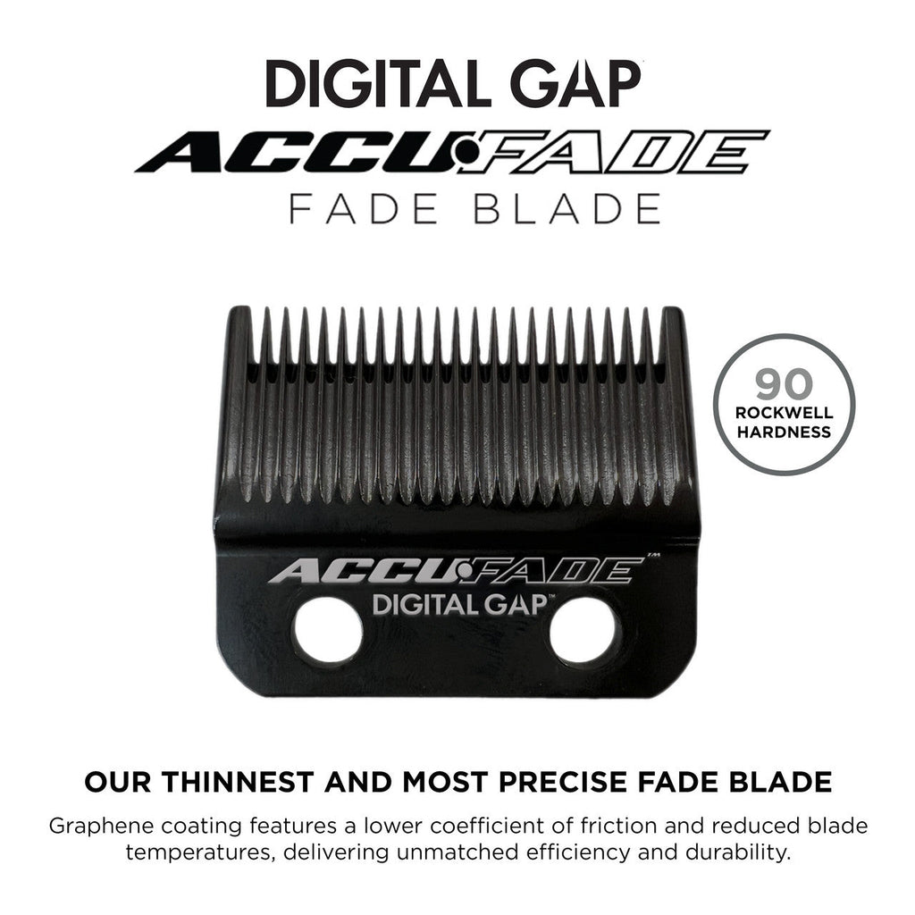 Digital Gap™ Accufade Graphene Fade Clipper Blade Cocco Hair Professional