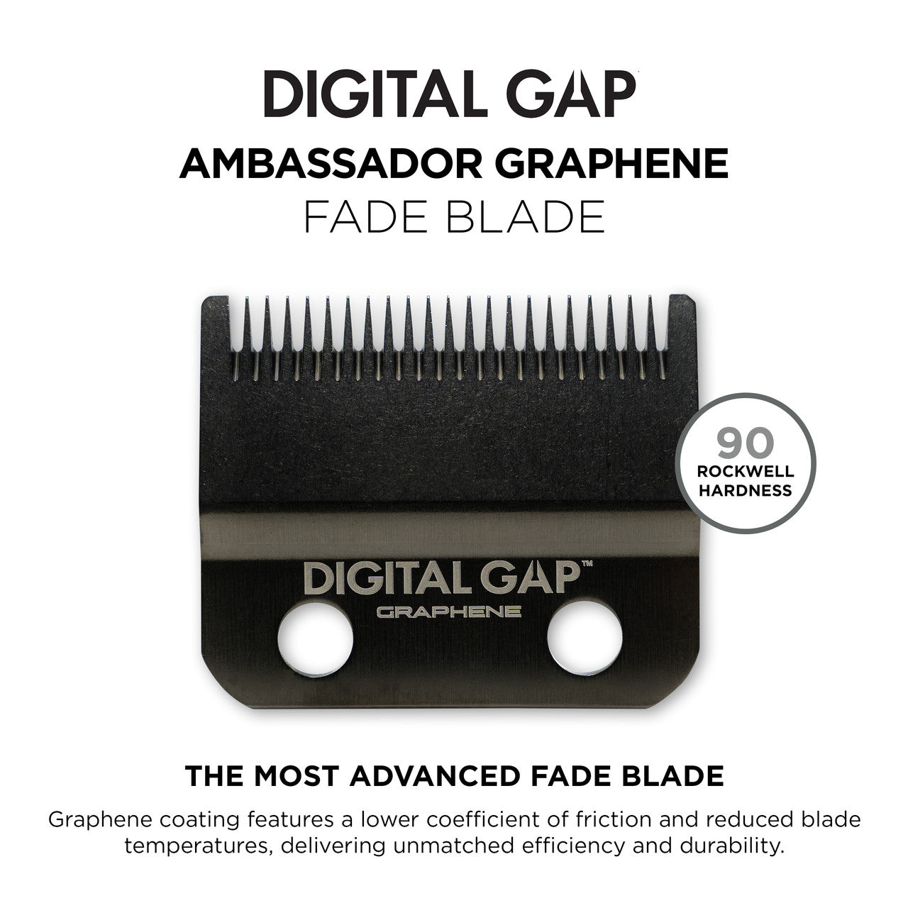 Digital Gap™ Ambassador Graphene Fade Clipper Blade Cocco Hair Professional