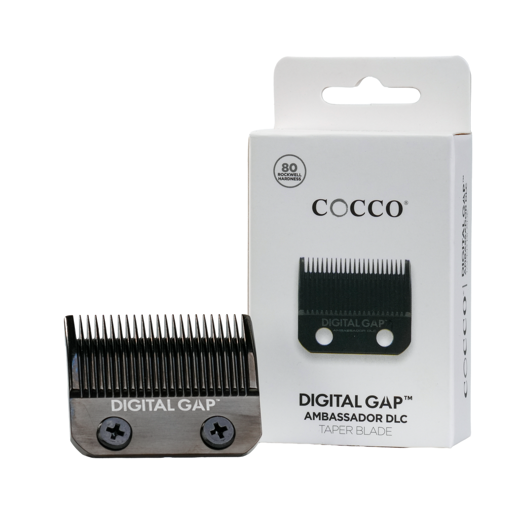 Digital Gap™ Ambassador DLC Taper Clipper Blade Cocco Hair Professional