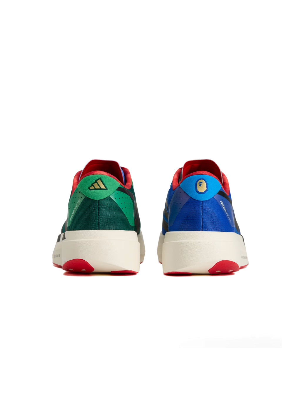 Adidas x Bape Mens Adizero Evo - Power Blue/Collegiate Green