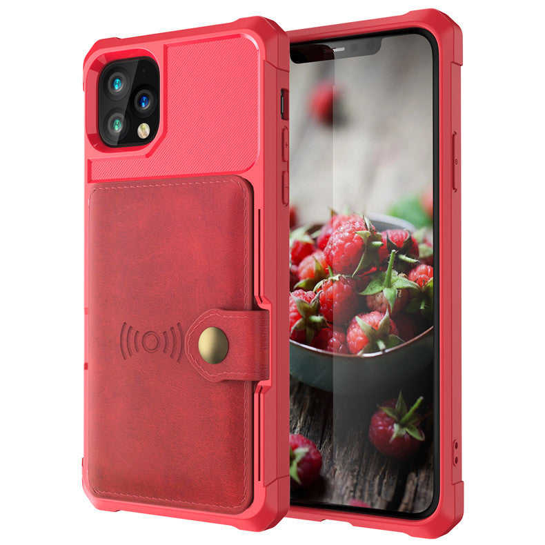 Card Sleeve Phone Case Apple 13 Card Holder Card Case Magnetic Wallet Protective Cover V.I.P Digital Presence