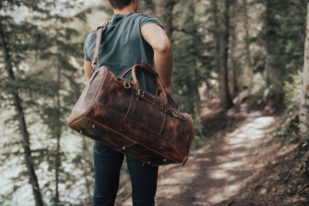 45L Denali Duffel Kodiak Leather