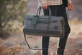 45L Canvas Weekender Kodiak Leather