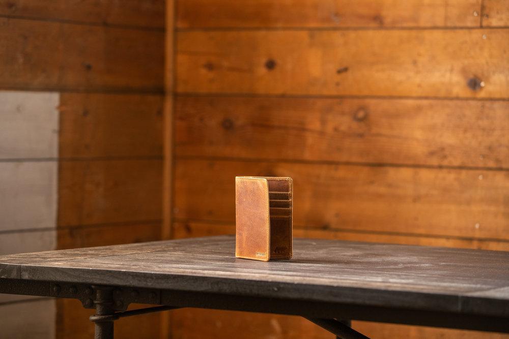 Buffalo Leather Passport Wallet Kodiak Leather