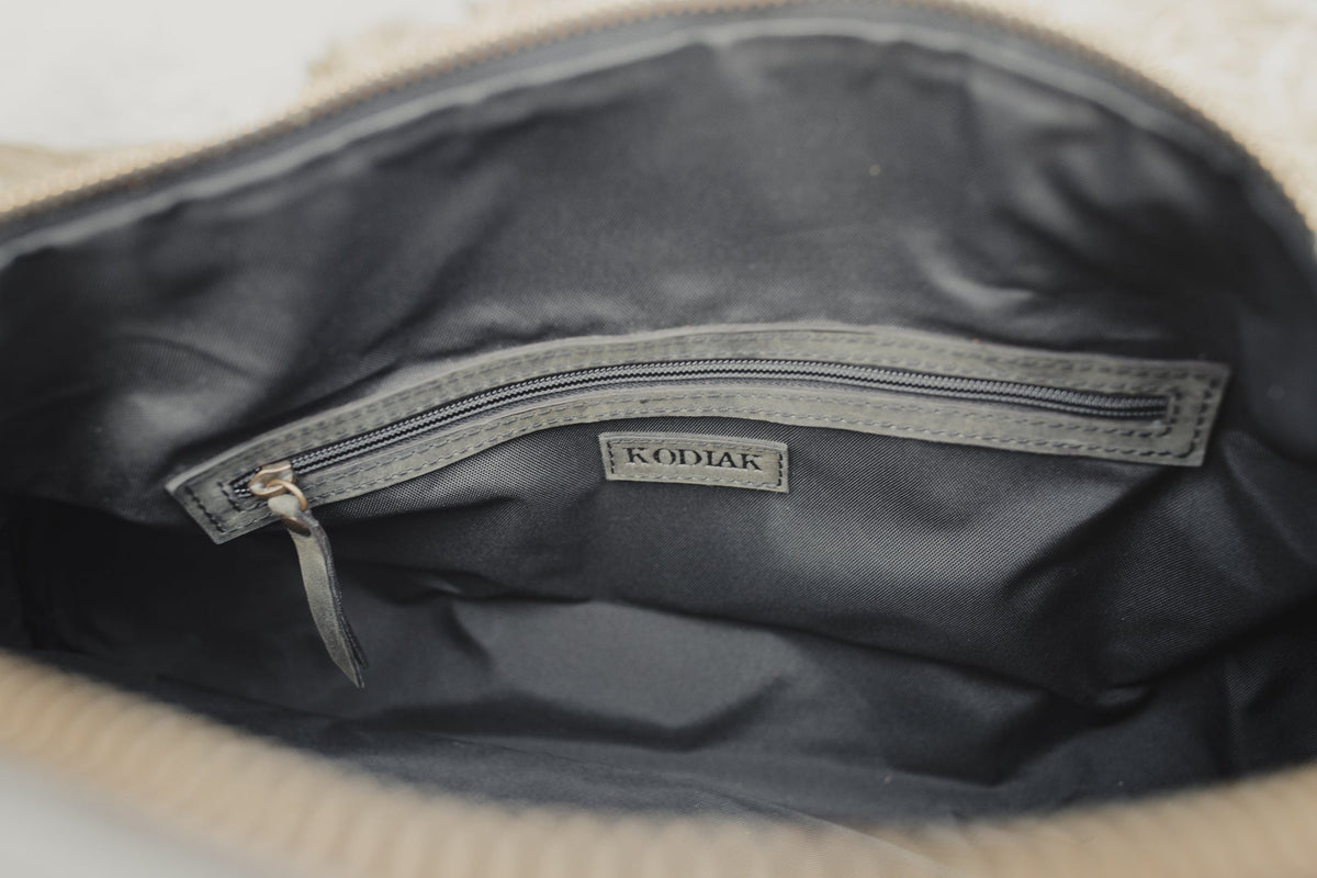 45L Canvas Weekender Kodiak Leather