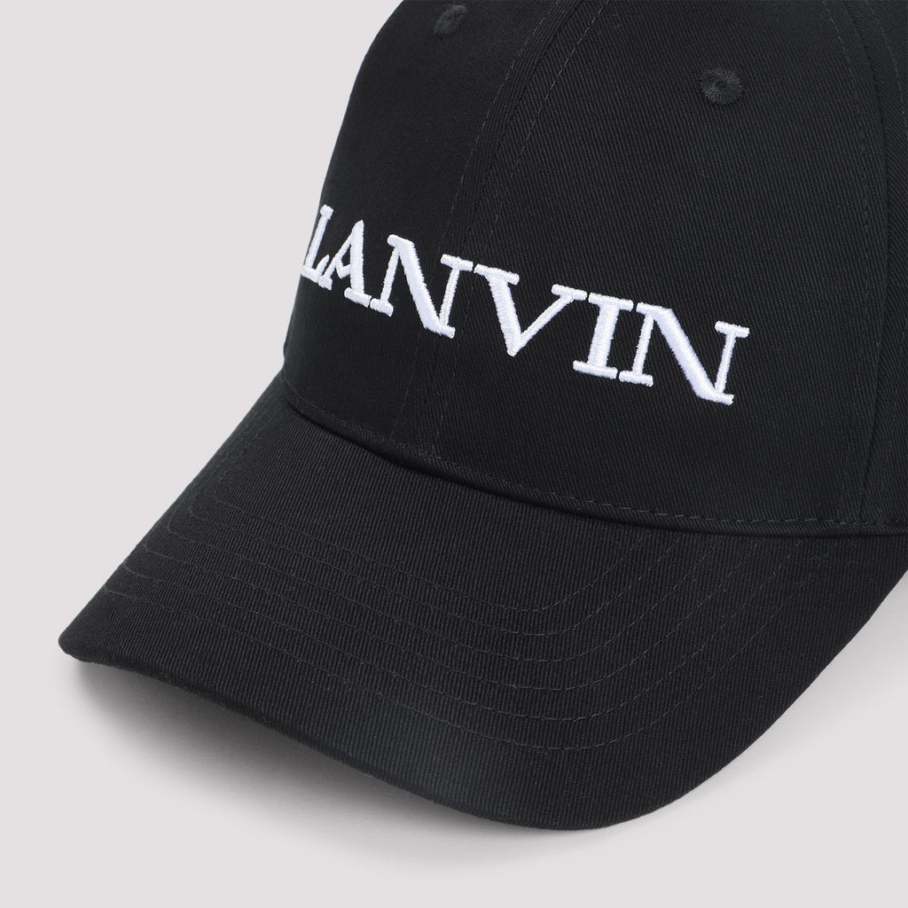 LANVIN Baseball Logo Hat for Men