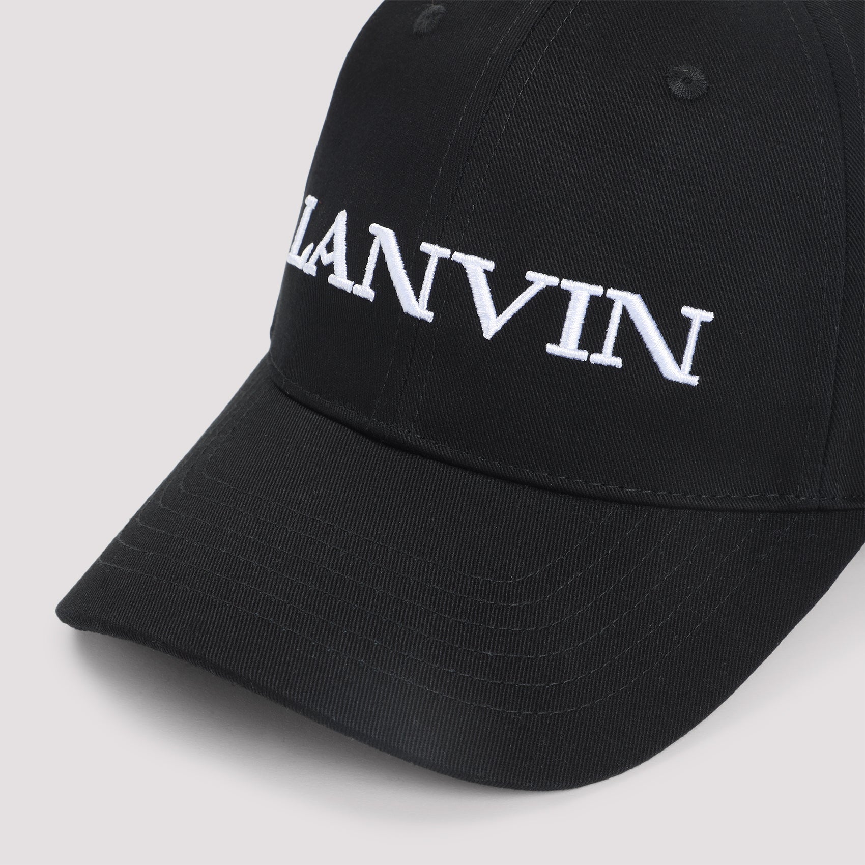 LANVIN Baseball Logo Hat for Men