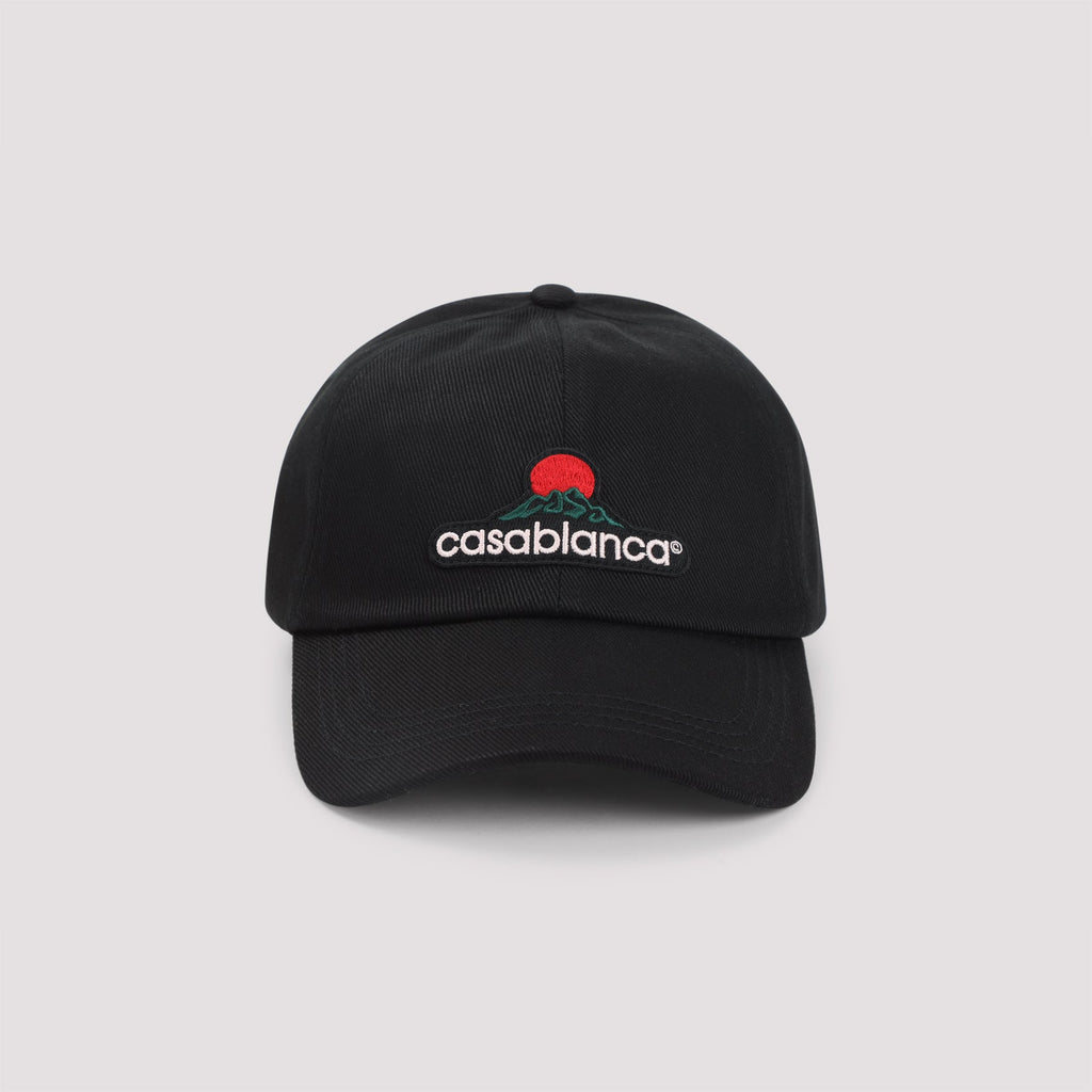 CASABLANCA Embroidered Patch Cap