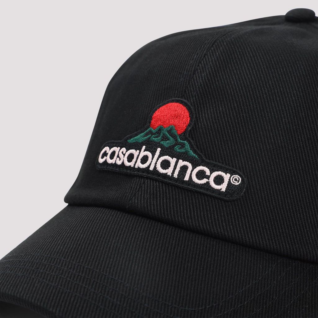CASABLANCA Embroidered Patch Cap