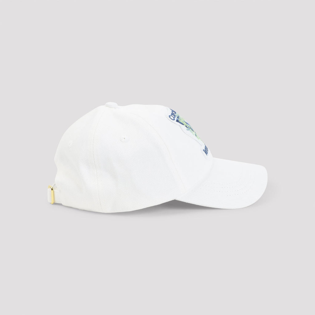 CASABLANCA Flaming Tennis Cotton Hat for Men