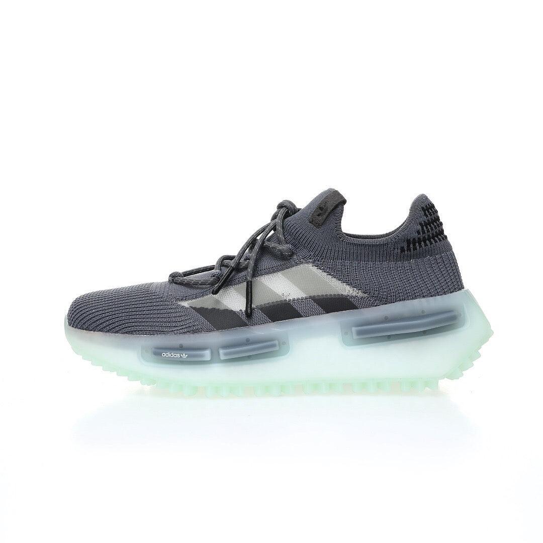Adidas NMD S1 Grey Green Glow Banlieue91