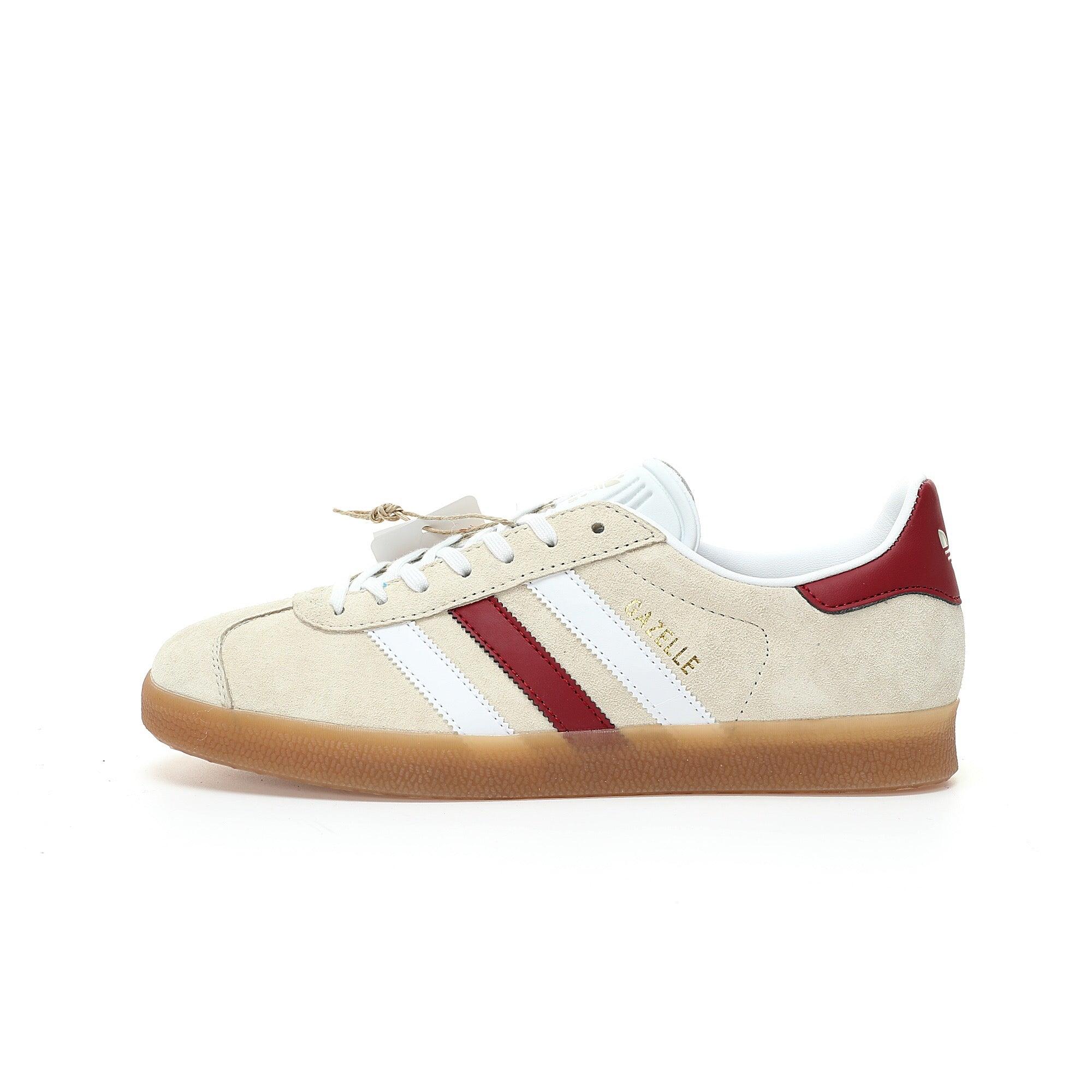 Adidas Originals Gazelle Indoor 'Aluminum Collegiate Burgundy' Banlieue91