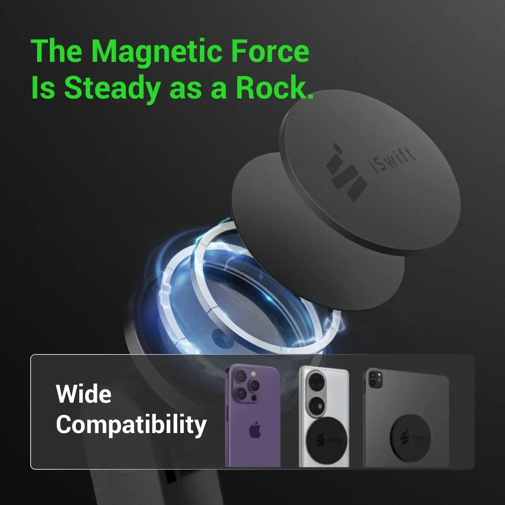 Fansdreams™ Wall Mount Adjustable Magnetic Phone & Tablet Holder Cool Gadget