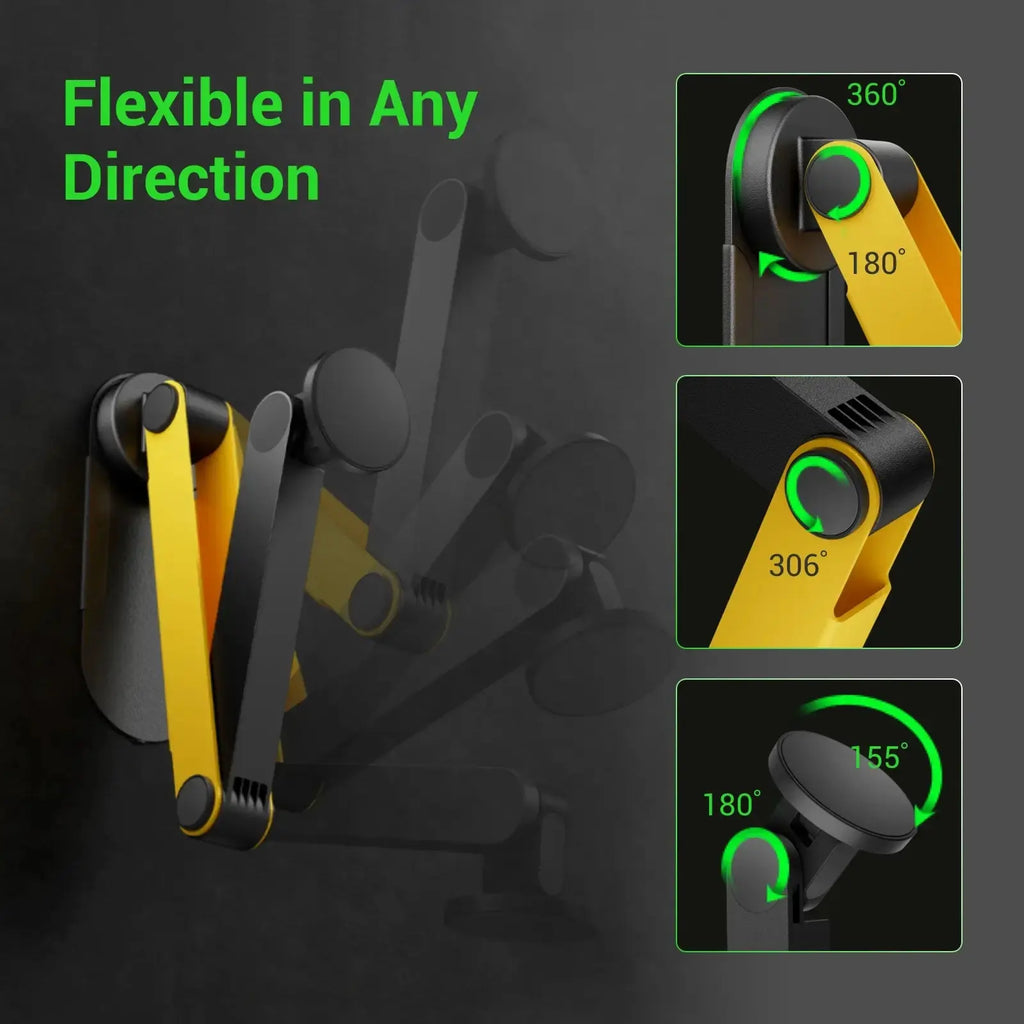 Fansdreams™ Wall Mount Adjustable Magnetic Phone & Tablet Holder Cool Gadget