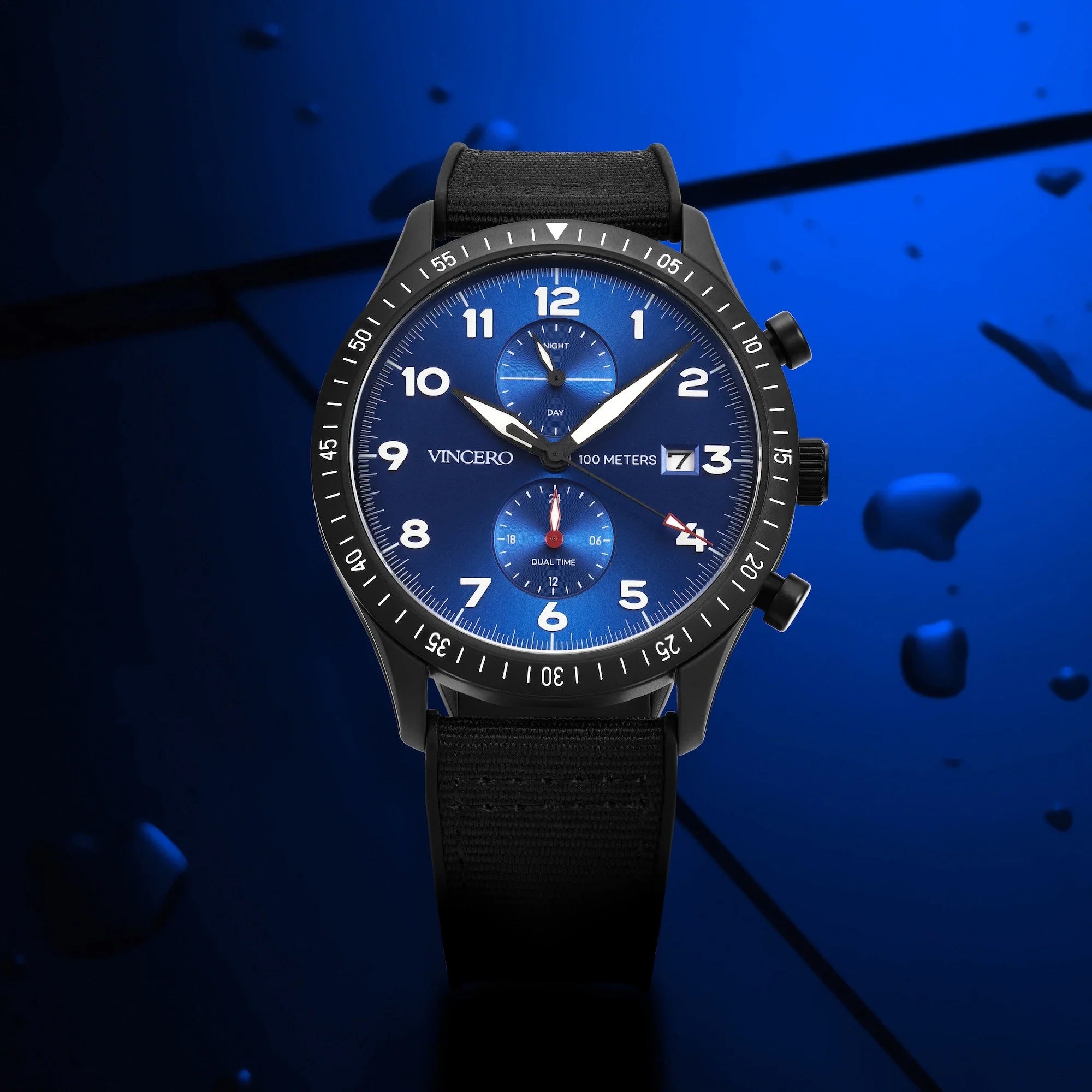 The Altitude - Matte Black/Cobalt