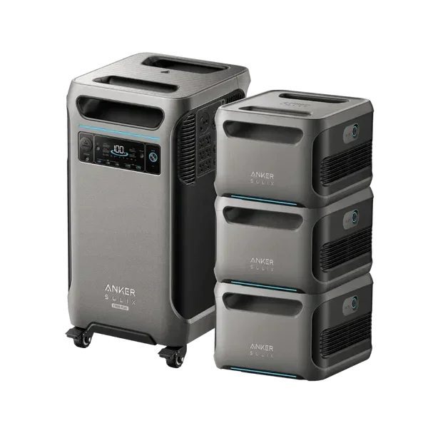 Anker SOLIX F3800 Plus Portable Power Station + Extra Battery